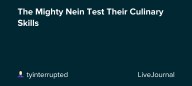 The Mighty Nein Test Their Culinary Skills: ohnotheydidnt