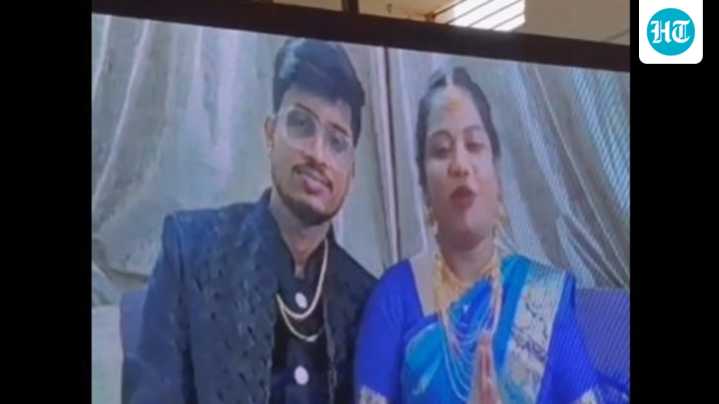 Newlyweds makes virtual appearance at reception after IndiGo cancelled flight
