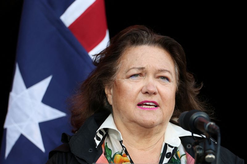 Australia's mining competitiveness at risk from excessive regulation, says Rinehart