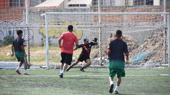Victoria para Mazorcas ante San Marino por 4-1 en la cancha Sport Dínamo