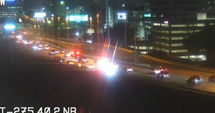 3 left lanes blocked on I-275 South after crash with injuries: FHP