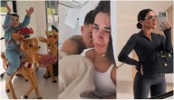 Valu Cervantes y Enzo Fernández, a puro amor: postales juntos, compras navideñas y tiernas fotos de sus hijos