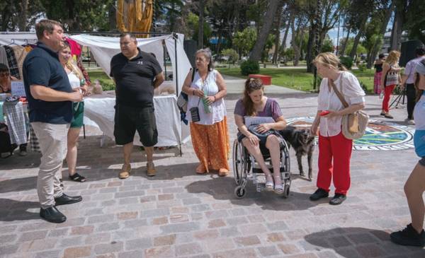 Jornada recreativa por el Internacional de las personas con discapacidad en Rawson