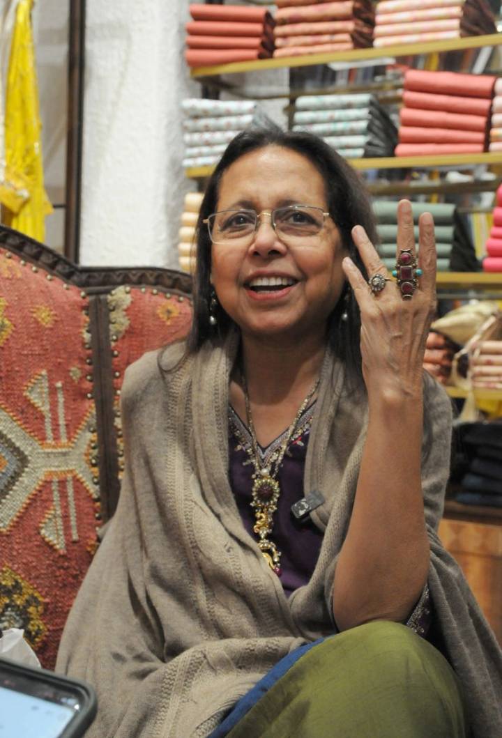 Designer Anju Modi launches her new Jaypore x Anju Modi collection in Chandigarh