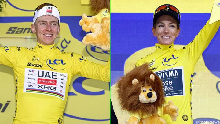 Ciclistas Pogacar y Ferrand-Prévot, ganadores del Vélo d’Or 2025