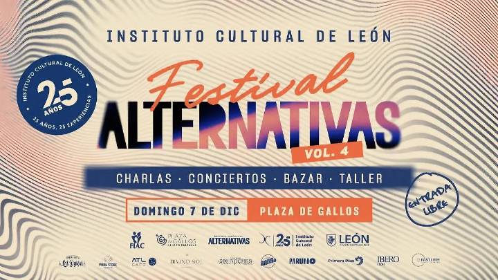 Festival Alternativas Vol. 4: Un día de música, arte y diálogo en León
