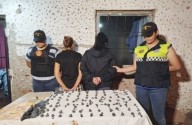Detuvieron a dos mujeres que comercializaban marihuana