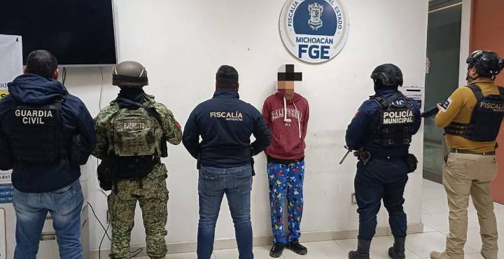 En Zamora, un detenido con orden de aprehensión: SSP