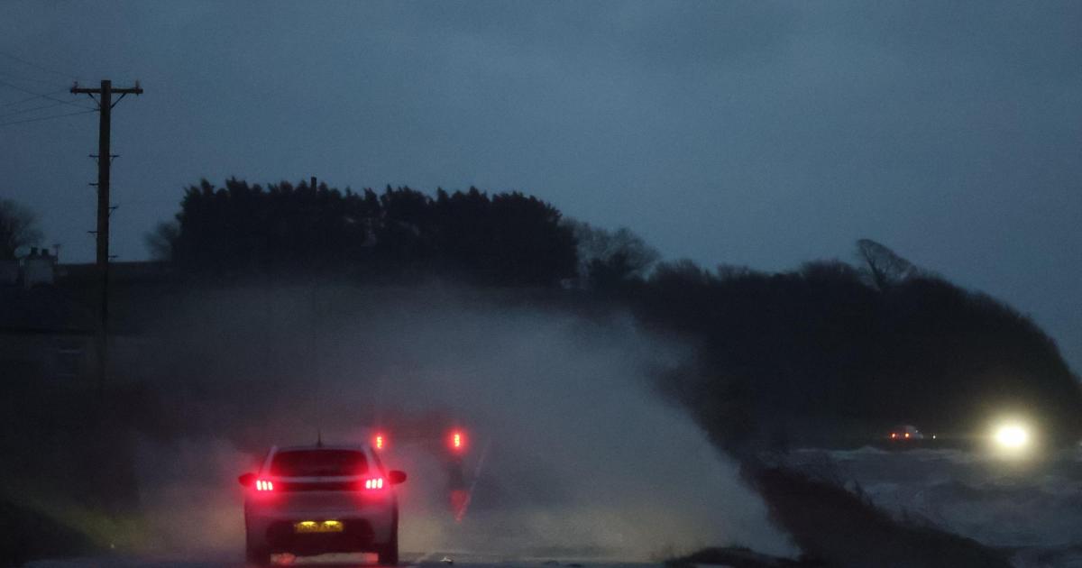 Lorries overturn in high winds as Storm Bram travel disruption continues