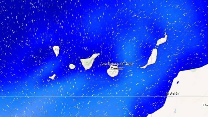 La Aemet avisa: la calima irá remitiendo este domingo en Canarias