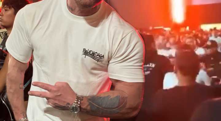 Exchico reality protagoniza FUERTE PELEA en concierto de Anuel AA y policías intervienen