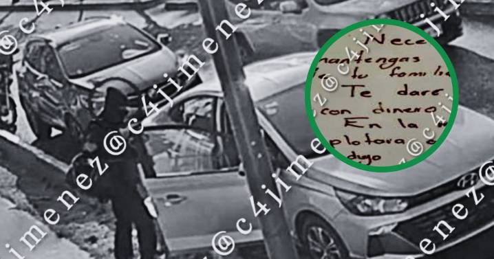 Cajera no descifra recado y evita un asalto con presunta bomba en CDMX; así decía la nota