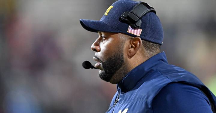 Former Michigan Football HC Sherrone Moore booked into jail