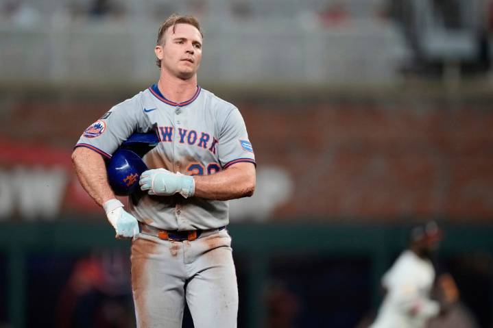 Mets' Stearns says team won't have formal meeting with Pete Alonso at Winter Meetings