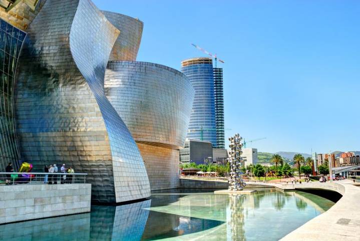 A tribute to Frank Gehry, known for iconic works like Guggenheim Museum, Bilbao, & Walt Disney Concert Hall, LA
