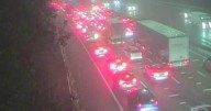 M25 traffic LIVE: Chaos on major motorway as crash sparks severe 90-minute delays 