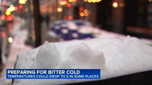 Chicago, Illinois weather forecast today: Local residents brace for wind chills well below zero in coming days