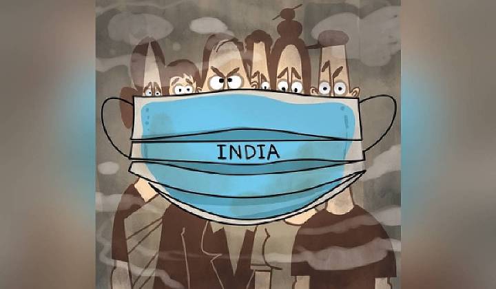 India chokes as power plays on