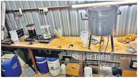 DRI busts Rs 192-crore MD factory in Wardha jungle; mastermind, 2 aides held