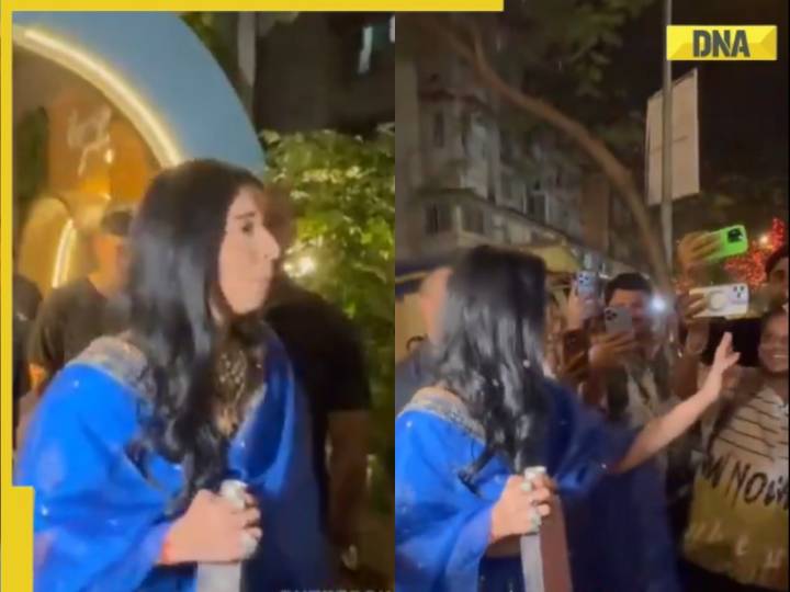 Viral video: Tanya Mittal SNAPS back at paparaazo, says 'chal hatt' to cameraman