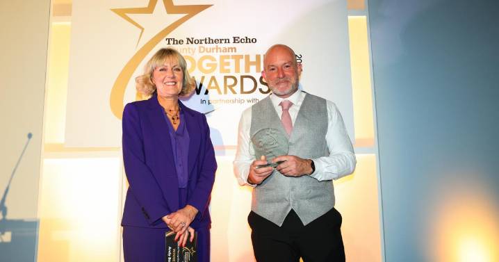 Former Aycliffe cop Andy Boyd wins Special Recognition Award
