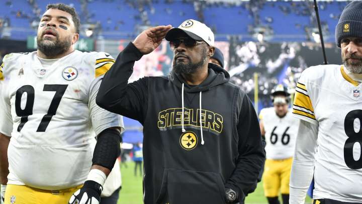 Mike Tomlin on job-security talk: "I've been on the hot seat for 19 years"
