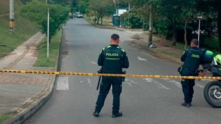 Maleta abandonada generó pánico en la Loma de los Bernal, en Medellín