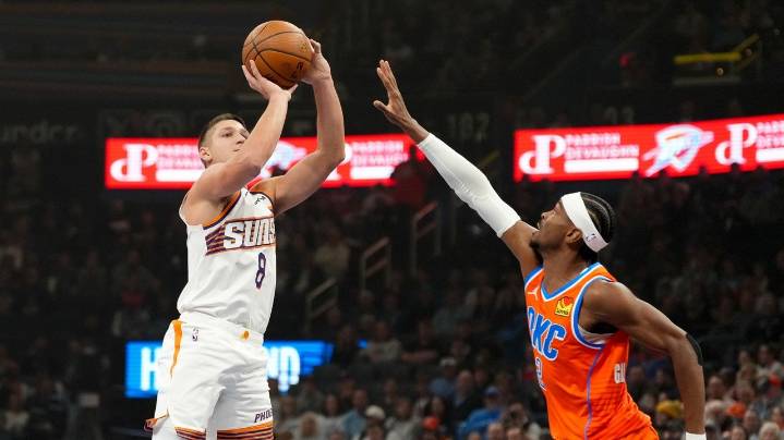 Gilgeous-Alexander scores 28 as Thunder tie NBA record for best start with 138