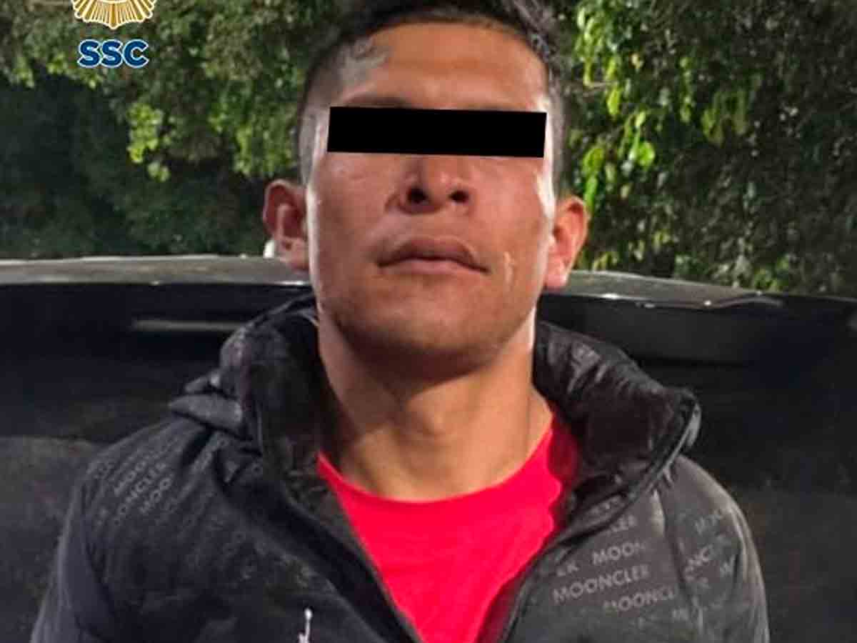 Cae presunto feminicida en Iztapalapa tras cerco virtual de la SSC