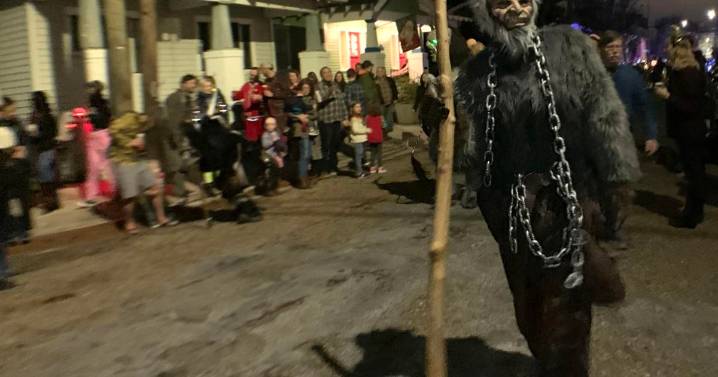The creepy Krewe of Krampus parade returns to the Bywater neighborhood on Dec. 6