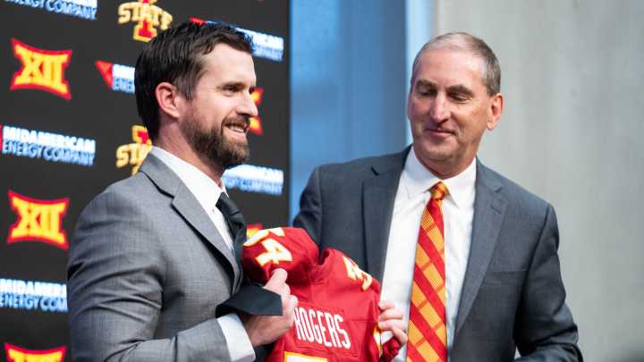 Jimmy Rogers takes over for Matt Campbell at Iowa State