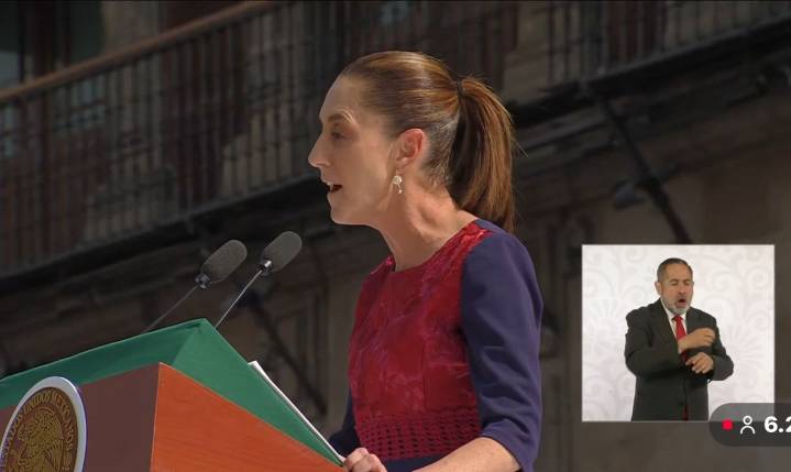 “No vencerán al pueblo de México, ni a su presidenta”, responde Sheinbaum a “golpeteo” de la oposición