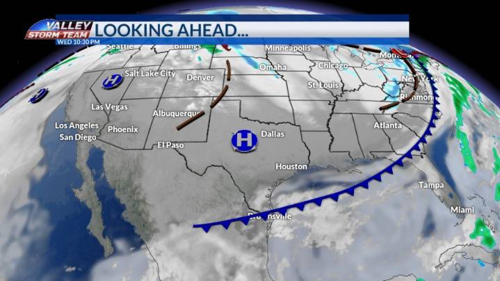 Weather update for the Valley