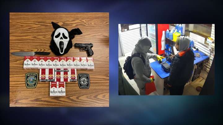 Police: Suspect in 'Ghostface' mask steals 17 packs of cigarettes in lieu of register cash