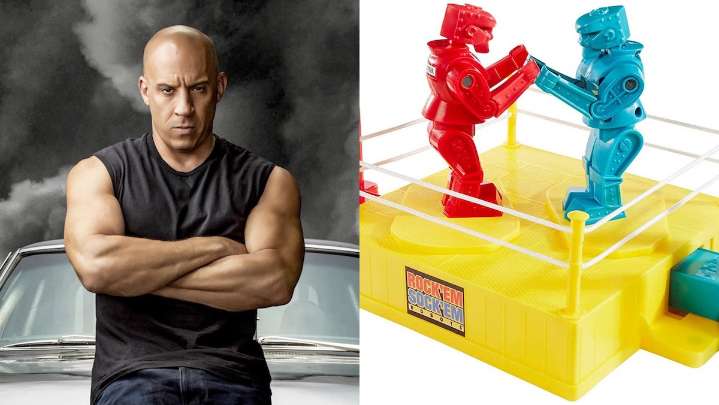 Vin Diesel to Write, Produce, and Star in ROCK 'EM SOCK 'EM ROBOTS