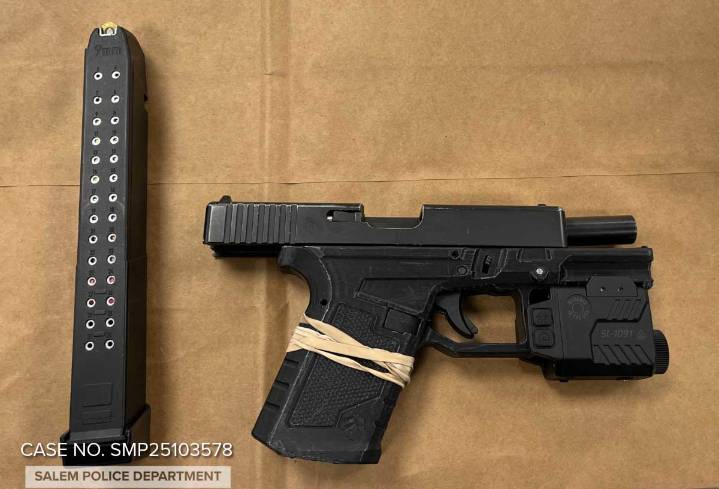 Salem Police Arrest 17-Year-Old After Metal Detector Finds Gun in Backpack at Sprague High School