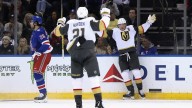Eichel's late OT goal caps Golden Knights late rally against Rangers
