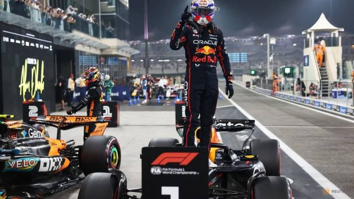 Verstappen on pole for F1's Abu Dhabi title