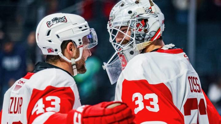 Red Wings' Todd McLellan praises incredible start to season by Griffins