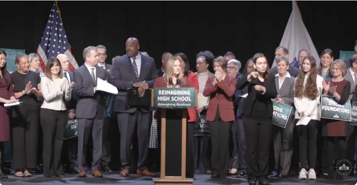 Healey unveils new high school graduation framework; top union blasts it as ‘poison’