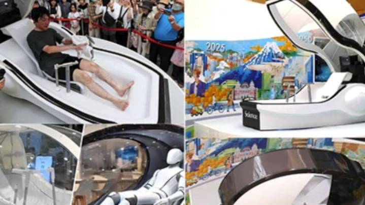 Presenta Japón "lavadora humana" que te limpia en ¡15 minutos!