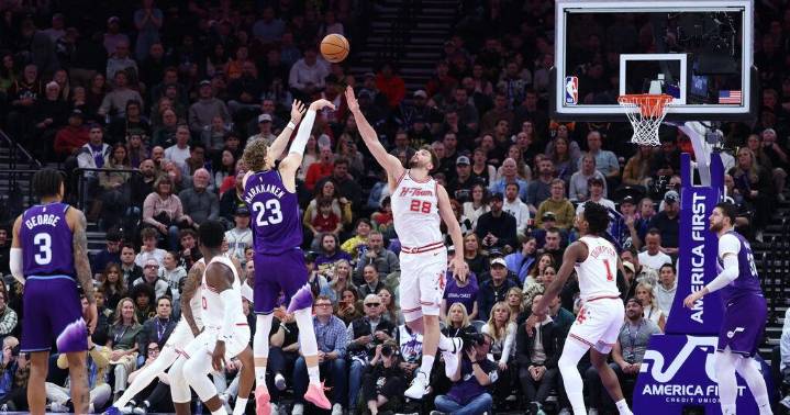 Markkanen scores 29 and George adds 28 in bounce-back game as Jazz outlast Rockets 133