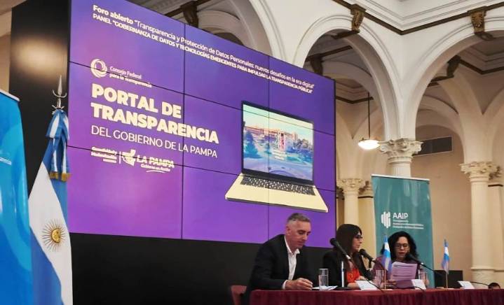 La Pampa presentó a nivel nacional el Portal de Transparencia