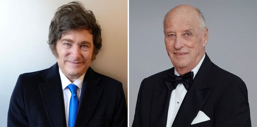 Reunión con el rey Harald V y ceremonia del Premio Nobel: la agenda del viaje exprés del presidente Javier Milei a Noruega