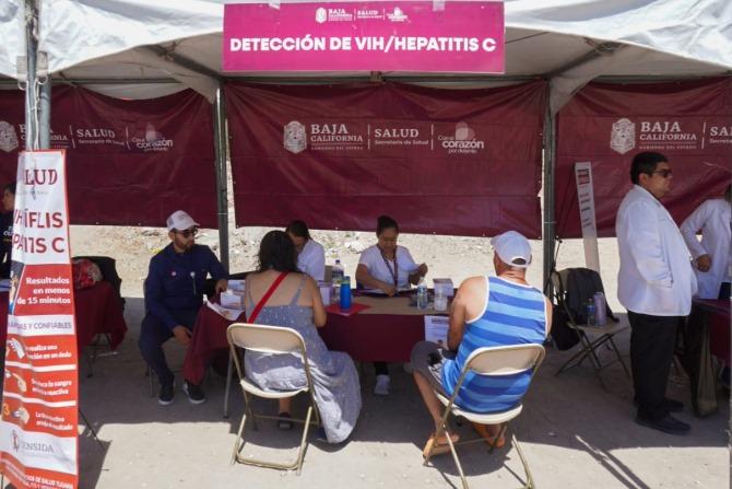 Realizan la detección y atención de VIH