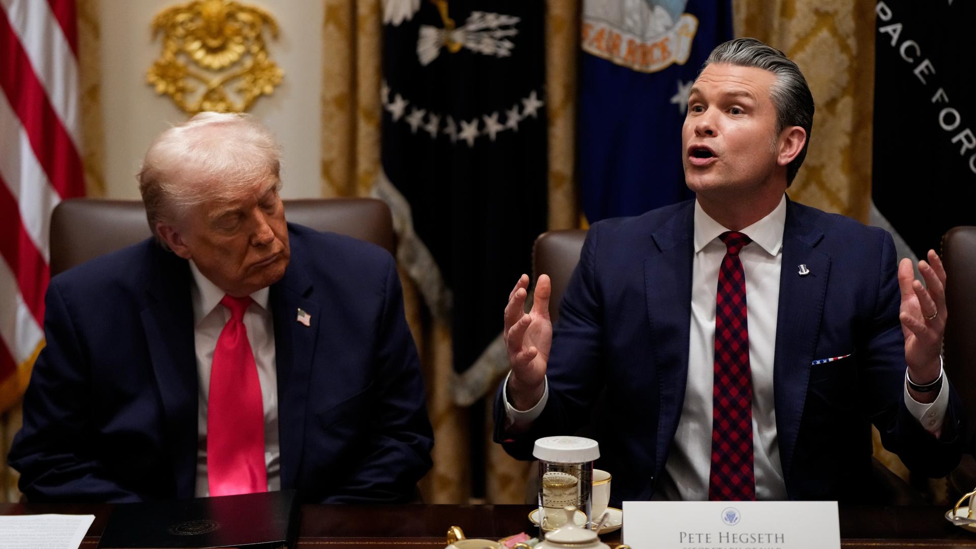 Hegseth defends deadly second strike on alleged drug boat citing 'fog of war'