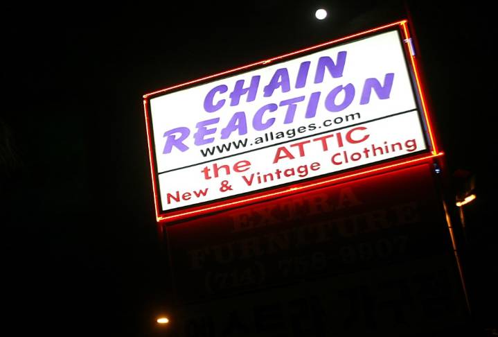 After nearly 30 years Chain Reaction in Anaheim is closing its doors for good