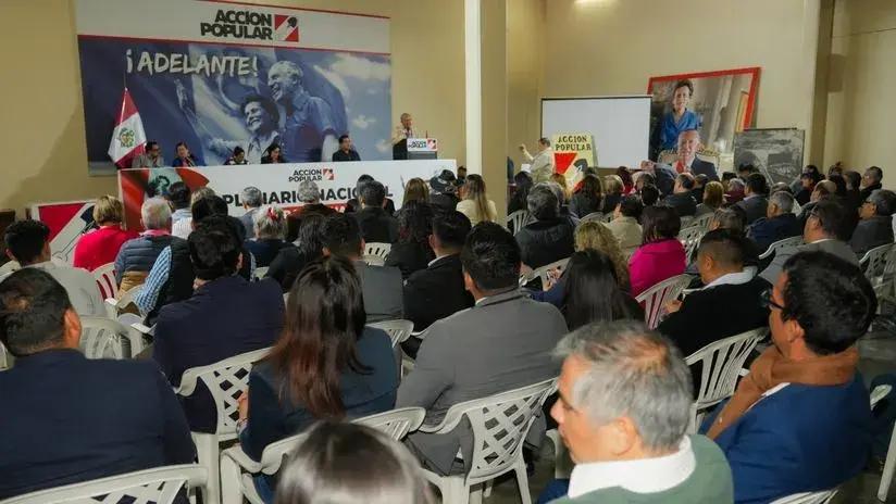 Acción Popular rechazó la nulidad de sus elecciones primarias y acusó al JNE de "extralimitarse" en el petitorio de las impugnaciones