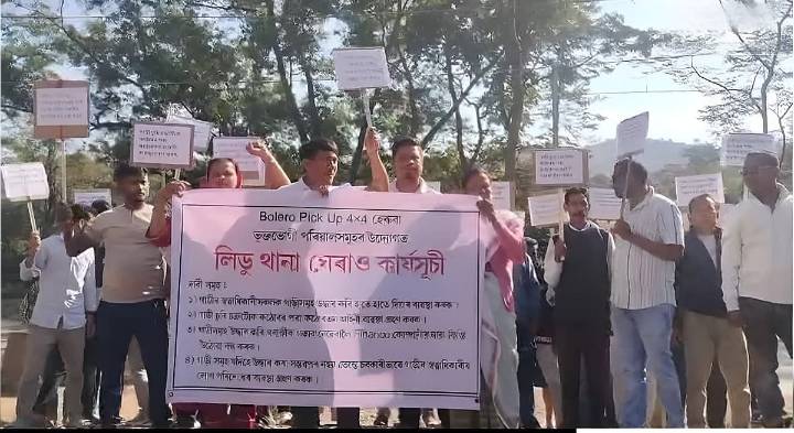 Massive Protest in Margherita as Car-Theft Scam Uncovered