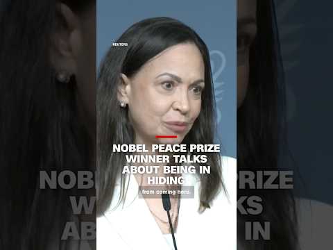 Nobel Peace Prize winner talks about hiding
